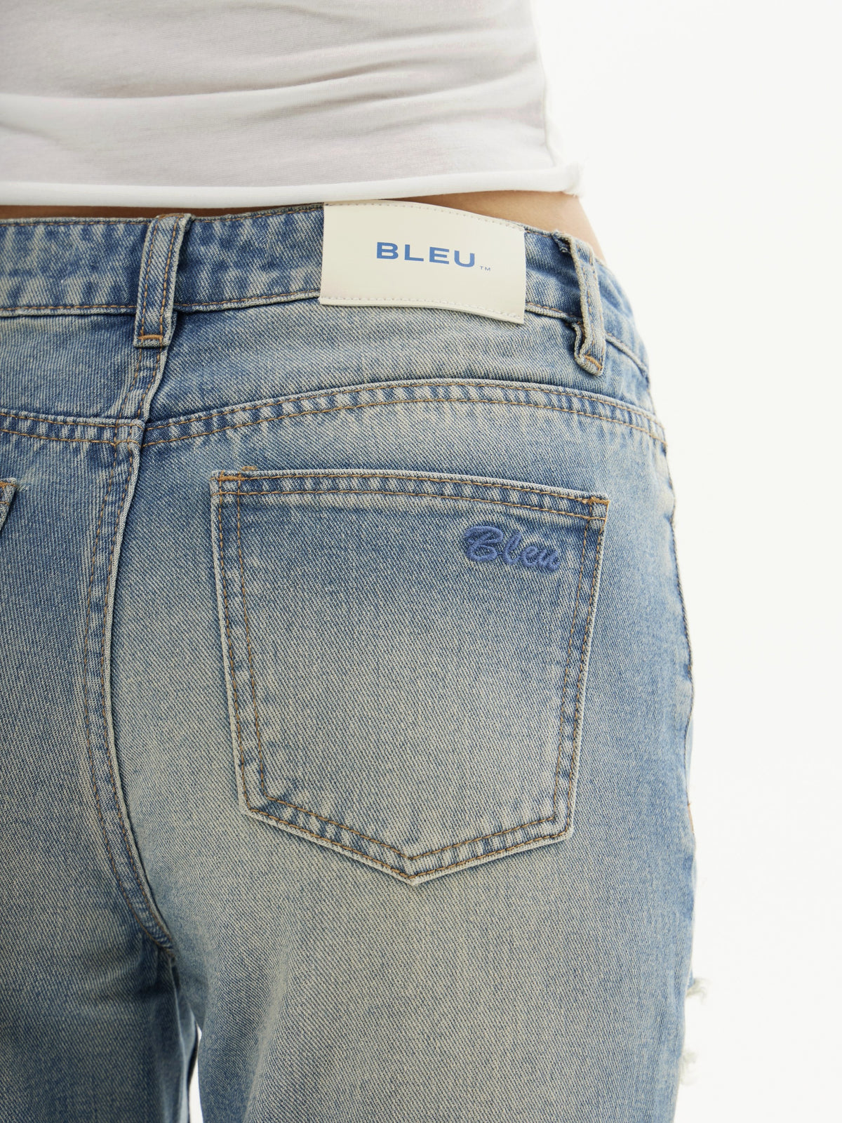 Mid-Rise Vintage Rebel Flare Jeans | BTTW011